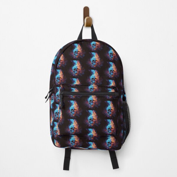 Item preview, Mystic Skull in Enchanted Flames designed and sold by art-noir.