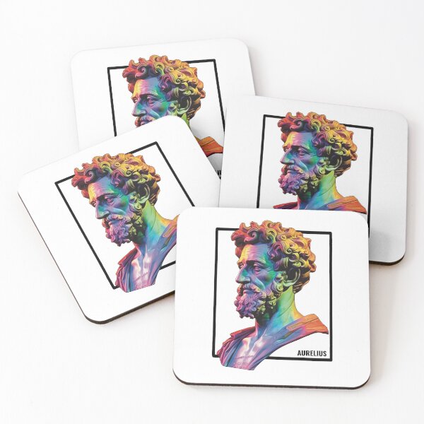 Artikelvorschau, Römische Büste von Marcus Aurelius entworfen und verkauft von RockFireMerch.