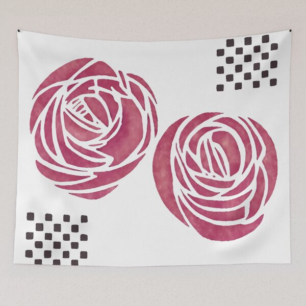 Item preview, Charles Rennie Mackintosh Roses 8. designed and sold by Alexandra Dahl.