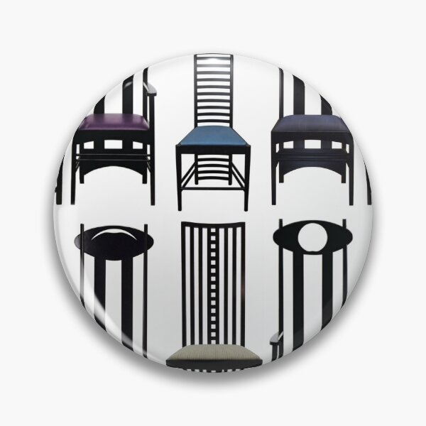 Item preview, Charles Rennie Mackintosh "Chairs" designed and sold by Alexandra Dahl.