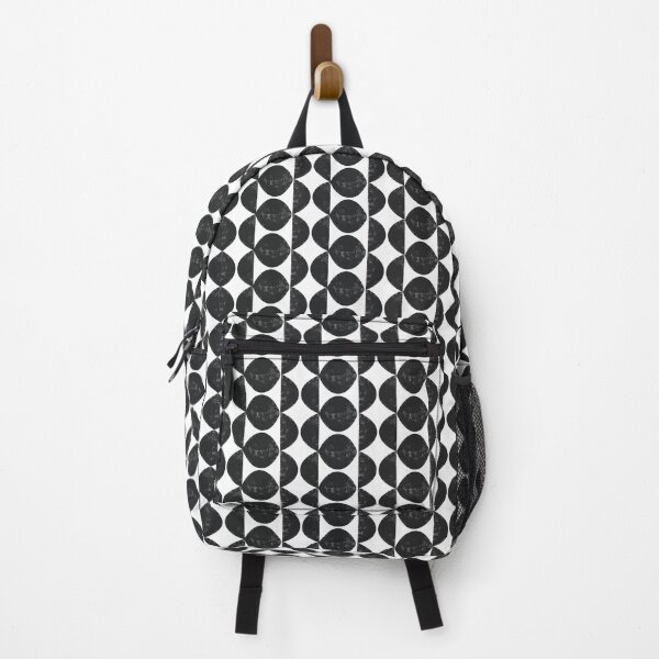 Item preview, Dots and quarter moons in black and white designed and sold by AxRiiseDesign.