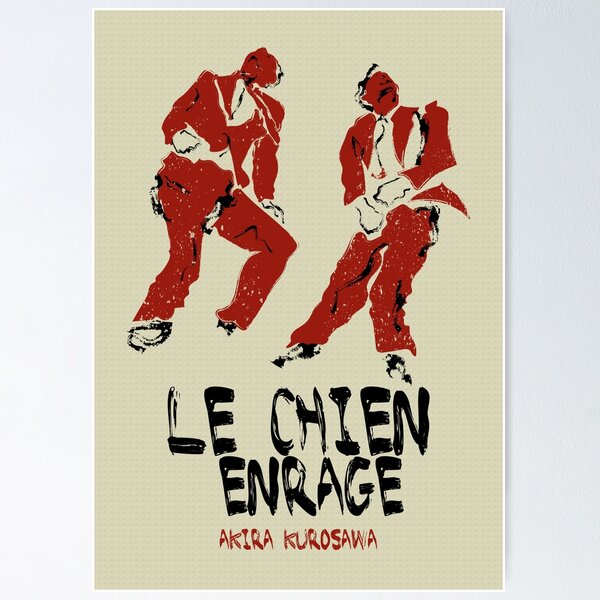 Item preview, THE ANGRY DOG POSTER 1949 designed and sold by MORKINO POSTERS.