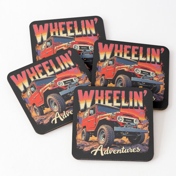 Item preview, Wheelin' Adventures designed and sold by Retro Quarter / Cararty.