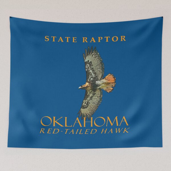 Item preview, Oklahoma Territory Raptor The Red-Tailed Hawk designed and sold by taiche.