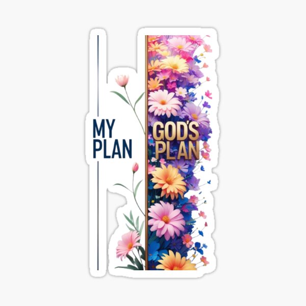 Artikel-Vorschau von Gottes Plan gegen meinen Plan Shirt, designt und verkauft von aqua1001.