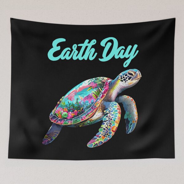 Item preview, Sea Turtle Earth Day Save The Earth designed and sold by Blok45.