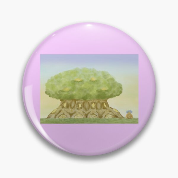 Item preview, Unique tree house and an adorable bird S3 designed and sold by greenPQBstudio.
