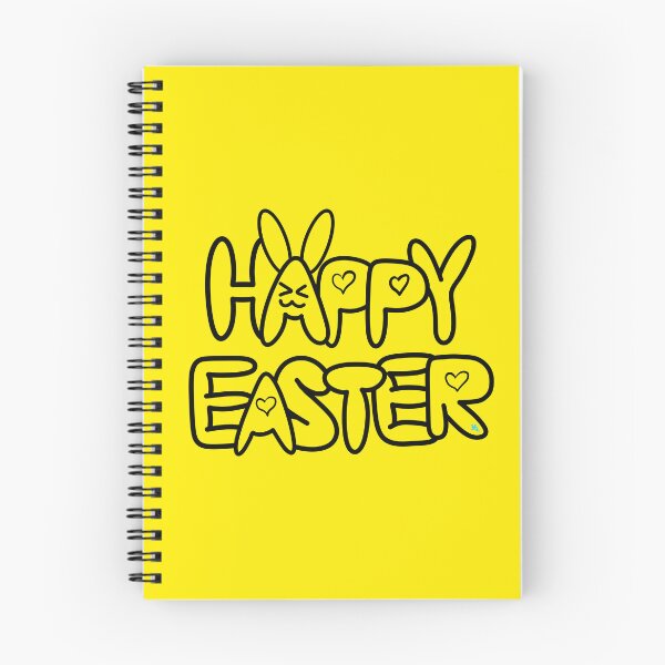 Item preview, Happy Easter Doodle Black designed and sold by chowlet.