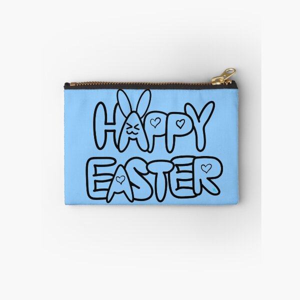 Item preview, Happy Easter Doodle Black designed and sold by chowlet.