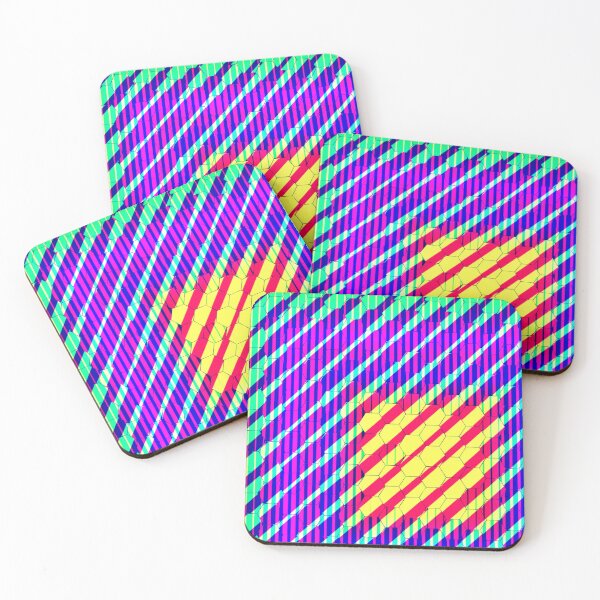 Item preview, Honeycomb Circuit Abstract Pattern designed and sold by LeftoverKittyCo.