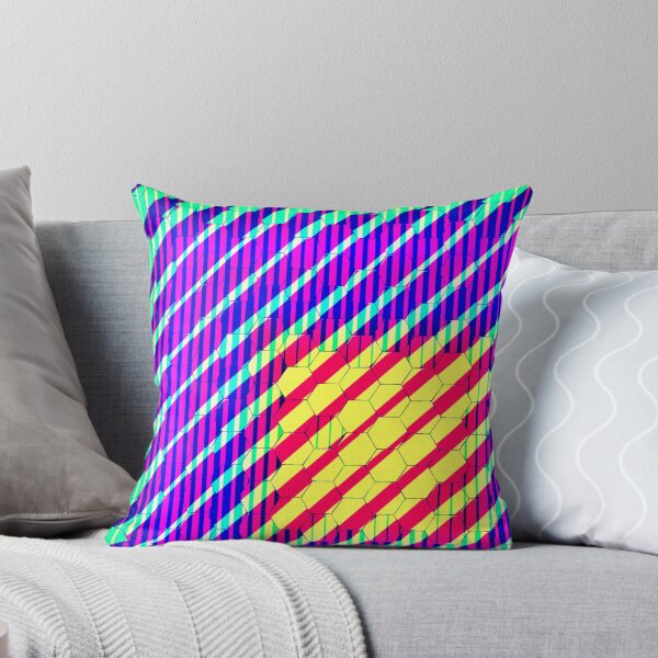 Item preview, Honeycomb Circuit Abstract Pattern designed and sold by LeftoverKittyCo.