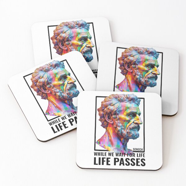 Item preview, Seneca Life Passes Quote designed and sold by RockFireMerch.