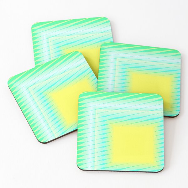 Item preview, Lemon Lime Abstract Pattern designed and sold by LeftoverKittyCo.