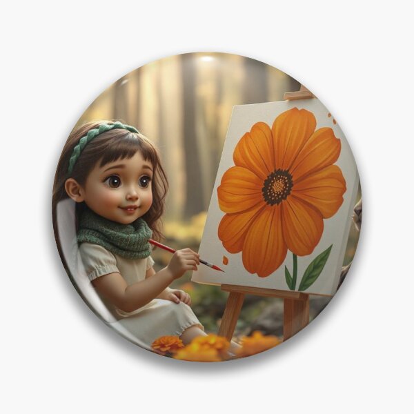 Item preview, Little girl painting designed and sold by prashant art factory ✅️.