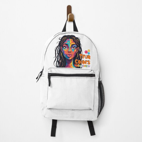 Item preview, True Colors – Bold Pop Art Portrait Celebrating Authenticity designed and sold by QPTheeArtist.
