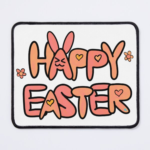 Item preview, Happy Easter Sunny Springtime Pink designed and sold by chowlet.