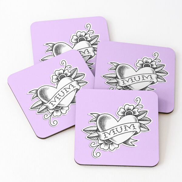 Item preview, Mum - Tattoo Style Design Great For Mother's Day or Mum's Birthday! designed and sold by Knick Knack Crafts.