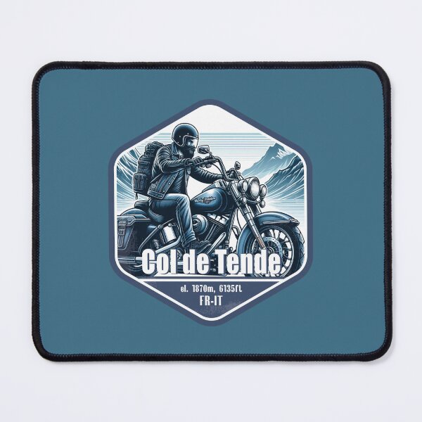 Item preview, Col de Tende Italy-France Vintage Motorcycling Design designed and sold by CynthiaGraphics.