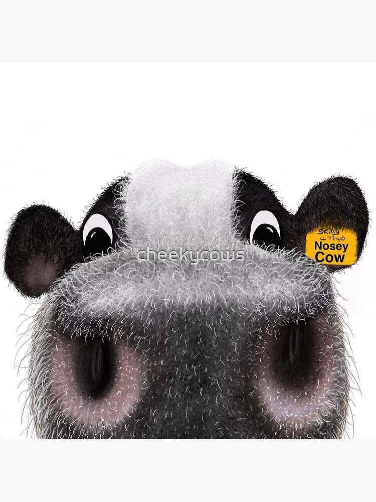 Ugly cow Canvas Print for Sale by cheekycows