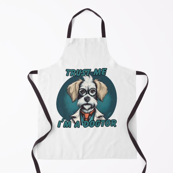 Item preview, Trust me I’m a Dogtor Dog in Glasses designed and sold by aipolohu.