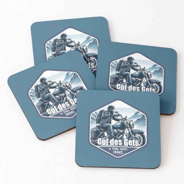 Item preview, Col des Gets France Vintage Motorcycling Design designed and sold by CynthiaGraphics.