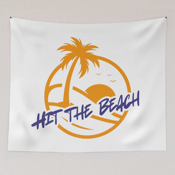Item preview, Hit The Beach designed and sold by Lucky Arts With Love.