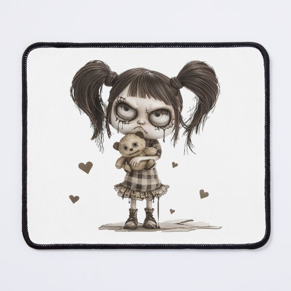 Item preview, Don’t Touch My Bear – Angry Dollcore Tears designed and sold by lylange.