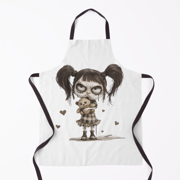 Item preview, Don’t Touch My Bear – Angry Dollcore Tears designed and sold by lylange.
