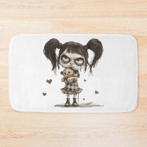 Item preview, Don’t Touch My Bear – Angry Dollcore Tears designed and sold by lylange.