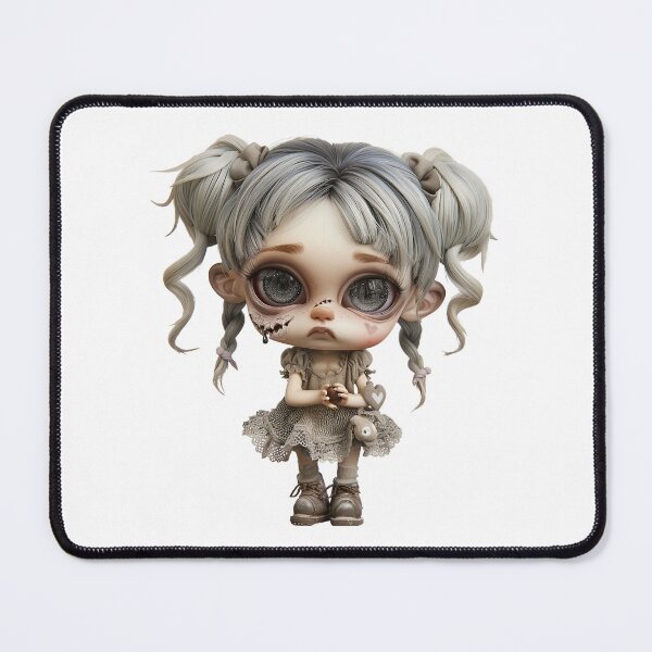 Item preview, Cracked and Innocent – The Silent Doll designed and sold by lylange.