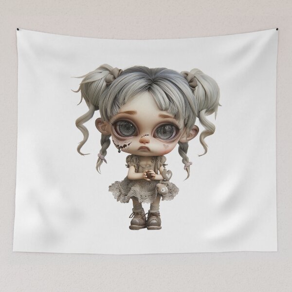 Item preview, Cracked and Innocent – The Silent Doll designed and sold by lylange.