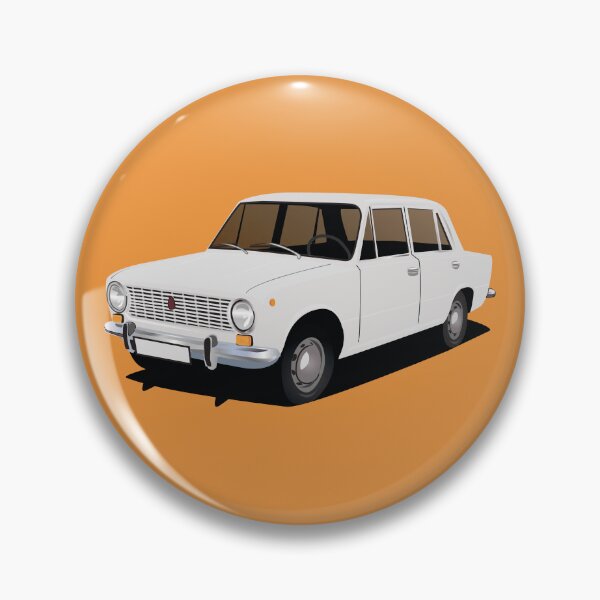 Item preview, VAZ-2101 - Lada 1200 - white designed and sold by knappidesign.