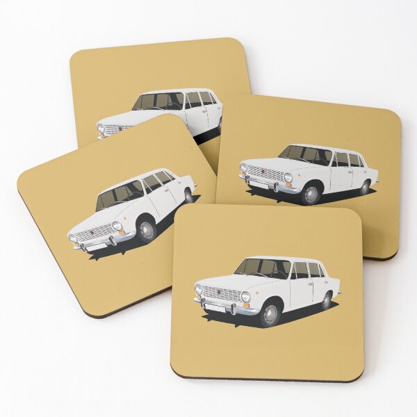 Item preview, VAZ-2101 - Lada 1200 - white designed and sold by knappidesign.