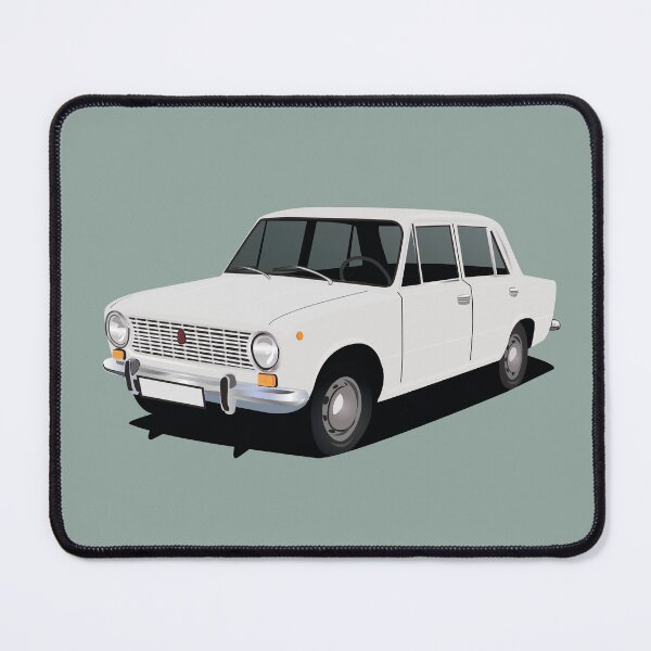 Item preview, VAZ-2101 - Lada 1200 - white designed and sold by knappidesign.