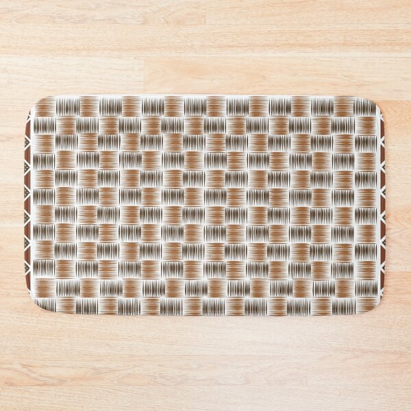 Item preview, Basketweave on brown soft line designed and sold by Nakorn06 Shop.
