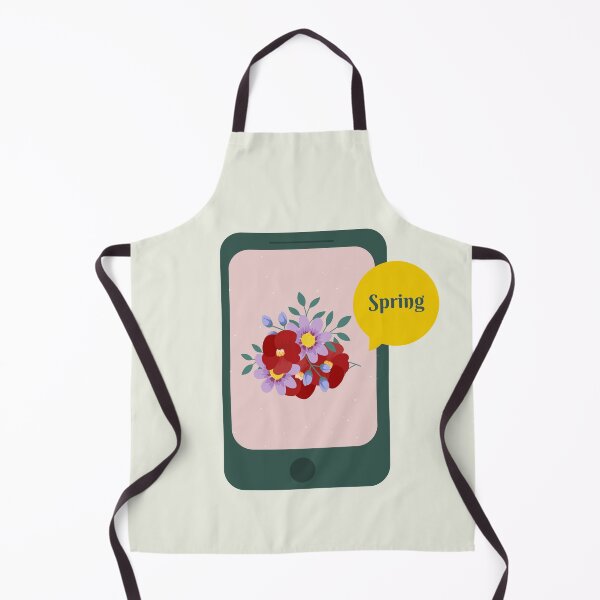Item preview, Illustration Smartphone with Message Spring designed and sold by AlginaPugachova.