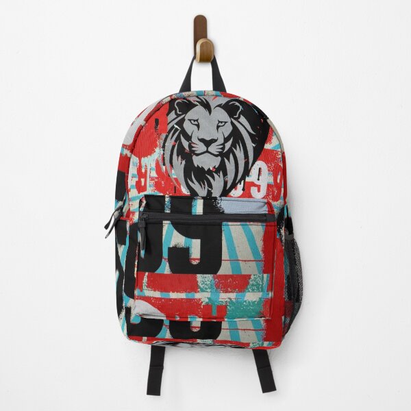Item preview, Good Lion, on colorful, graphic background. designed and sold by Dustydesert1.