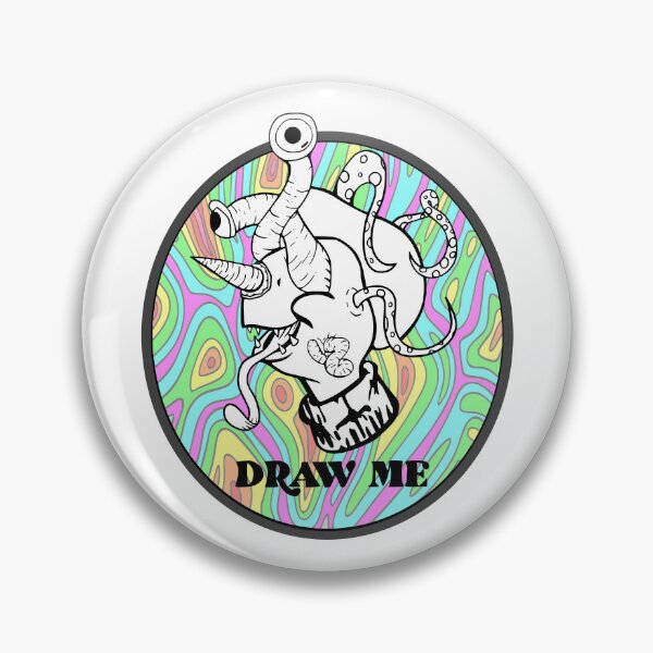Item preview, Draw Trippy The Turtle T-Shirt designed and sold by milocaruso.