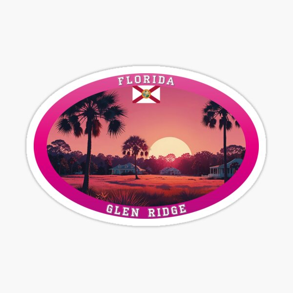 Item preview, Glen Ridge Florida Travel designed and sold by Thistle-TShop.