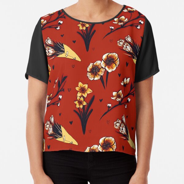 Item preview, March Blooms in Red designed and sold by Riddlestiltskin.