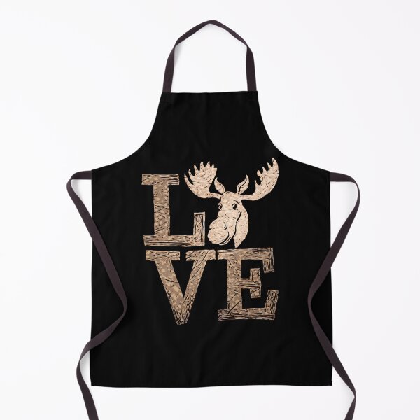 Item preview, Love Moose Head Grunge Moose lovely I Love Moose designed and sold by SlocifieShop.