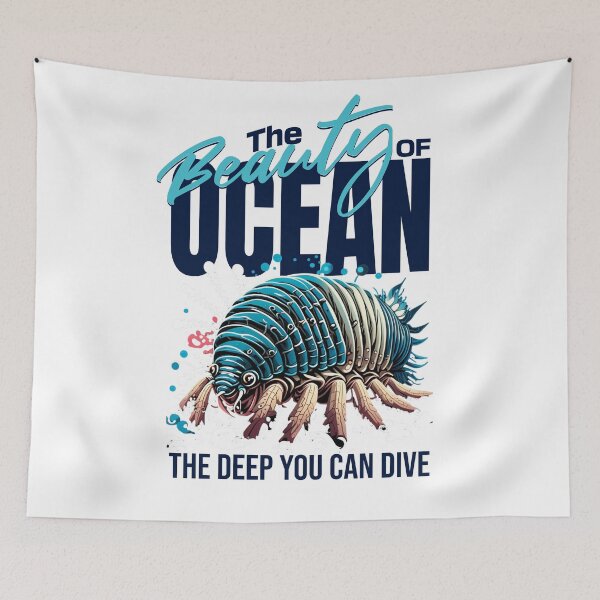 Item preview, Deep Sea Isopod Art – Mysterious Ocean Creature Design designed and sold by BDLuck2021.