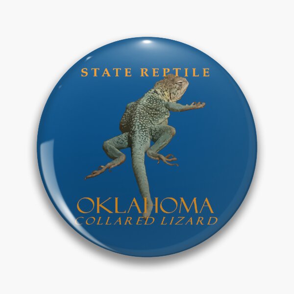 Item preview, Oklahoma Territory Reptile The Collared Lizard designed and sold by taiche.