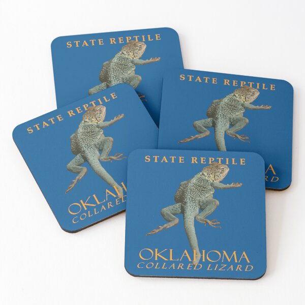 Item preview, Oklahoma Territory Reptile The Collared Lizard designed and sold by taiche.