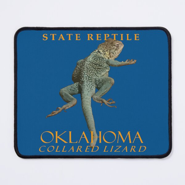 Item preview, Oklahoma Territory Reptile The Collared Lizard designed and sold by taiche.
