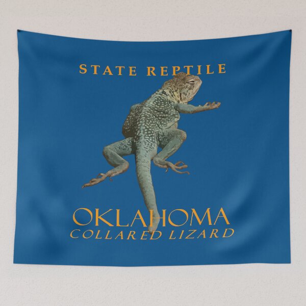 Item preview, Oklahoma Territory Reptile The Collared Lizard designed and sold by taiche.