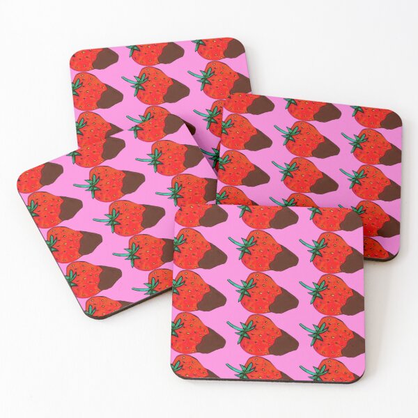 Item preview, Chocolate-covered strawberry – felt-tip pen sticker design designed and sold by Vision Illustrated.