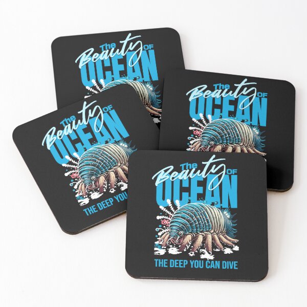 Item preview, Deep Sea Isopod Art – Mysterious Ocean Creature Design designed and sold by BDLuck2021.