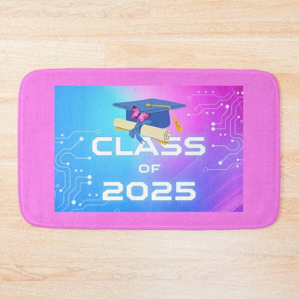 Item preview, Class Of 2025 Cyber Grad designed and sold by Feline Rockstars.