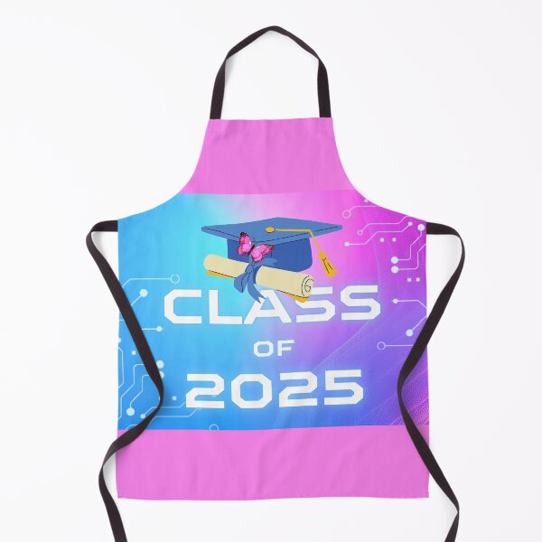 Item preview, Class Of 2025 Cyber Grad designed and sold by Feline Rockstars.